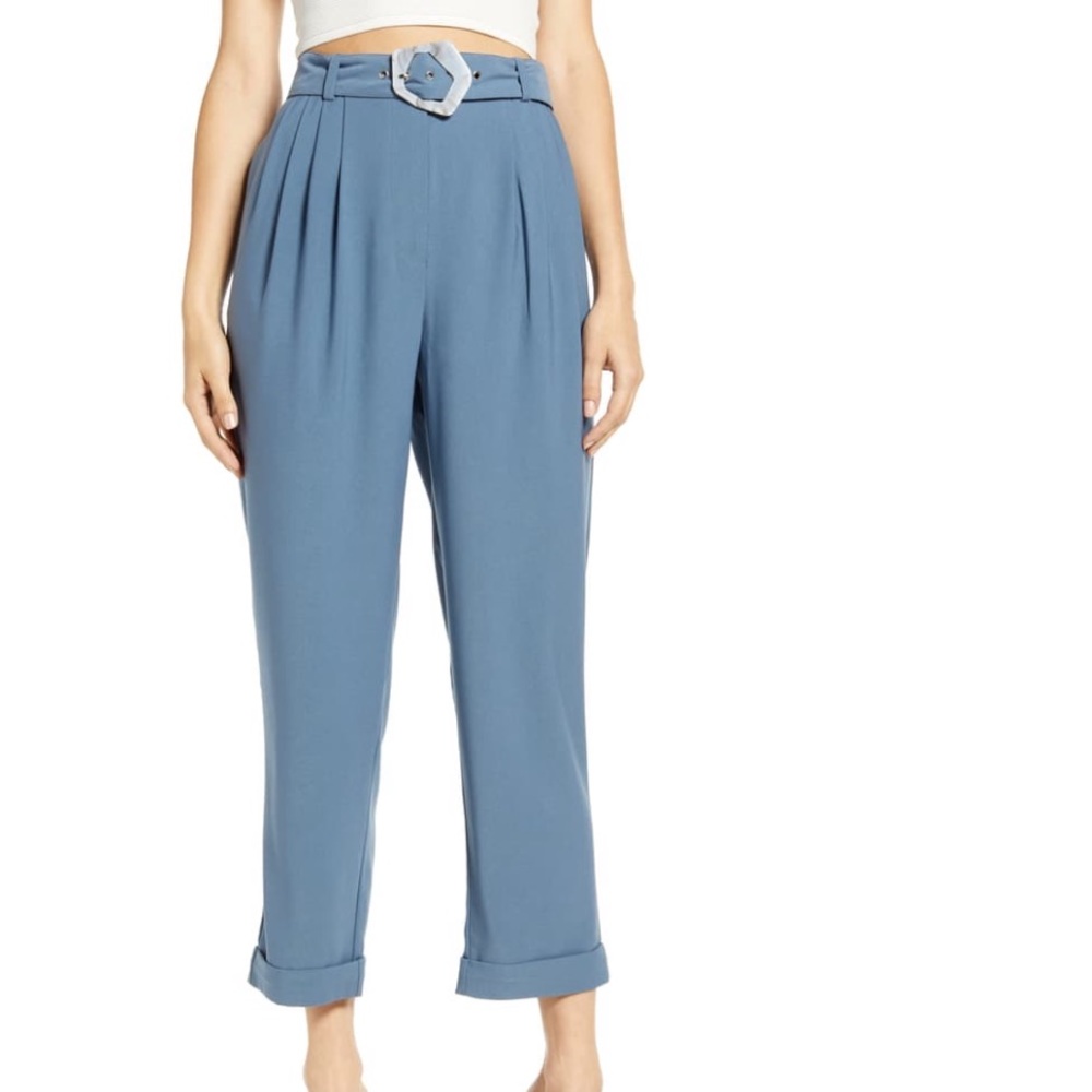 J.O.A belted pant